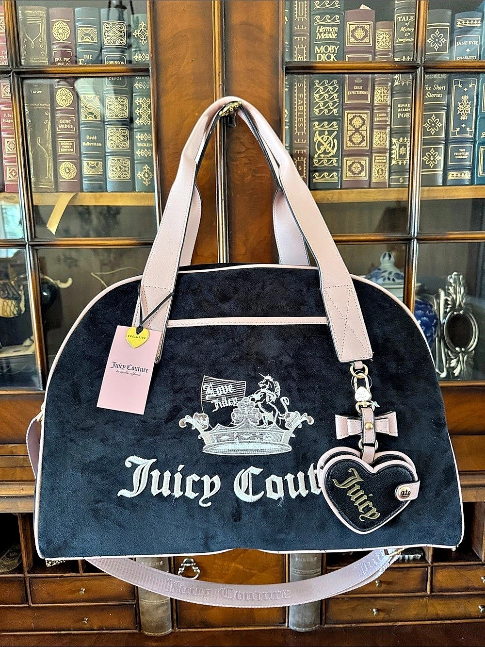 Stunning! Juicy Couture CROWN WEEKENDER  - NWT!